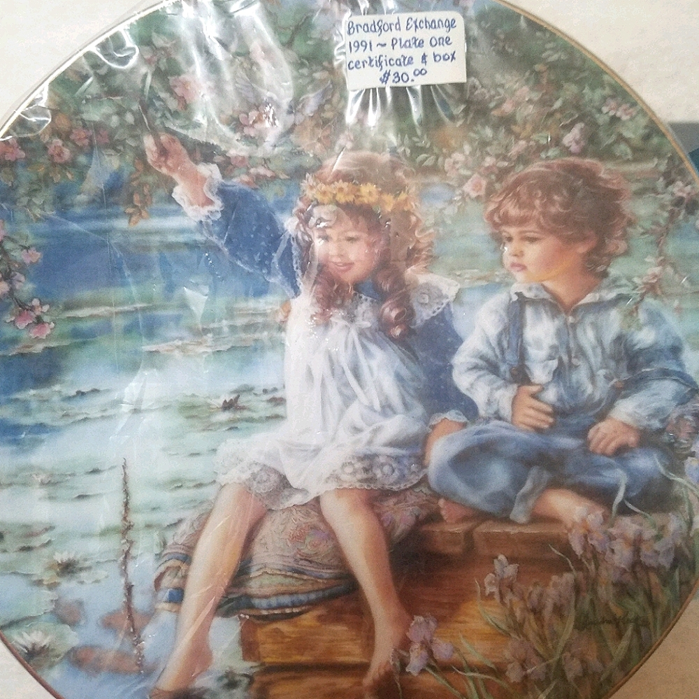 1991 Bradford Exchange "Patience" Plate